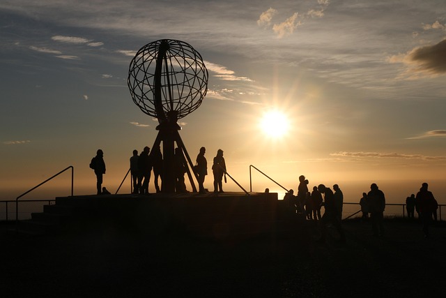Der Norden und das Nordlicht