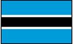 flag Botsuana