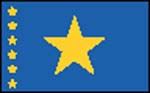 flag Kongo (Demokratische Republik)