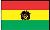 Flag: Bolivien