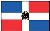Flag: Dominikanische Republik
